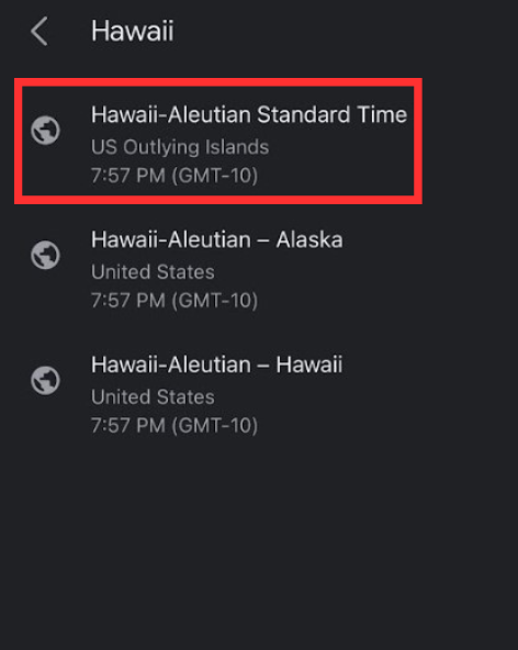 Choose your time zone in Google Calendar