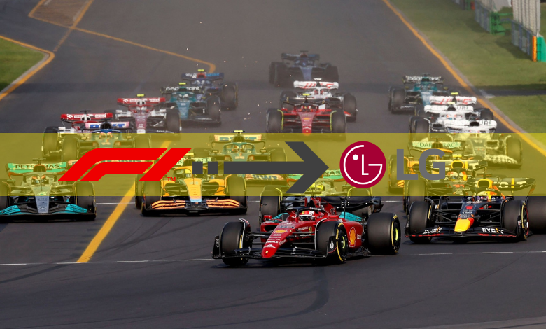 F1 on LG TV