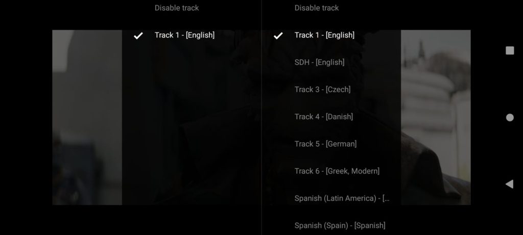 Choose the subtitle