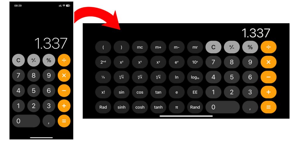 Get Scientific Calculator on iPhone