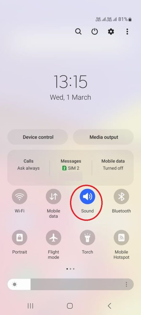 Silent Mode on Android