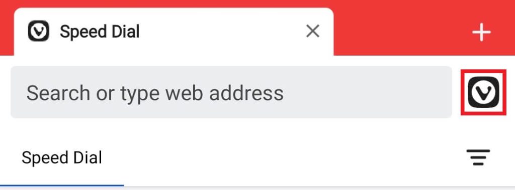 click on the Profile icon