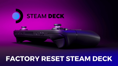 Factory Reset Steam Deck