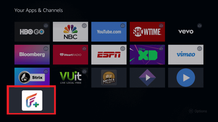 Use FilmPlus on Firestick