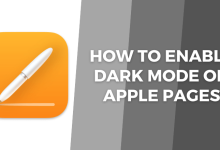 How to Enable Dark Mode on Apple Pages