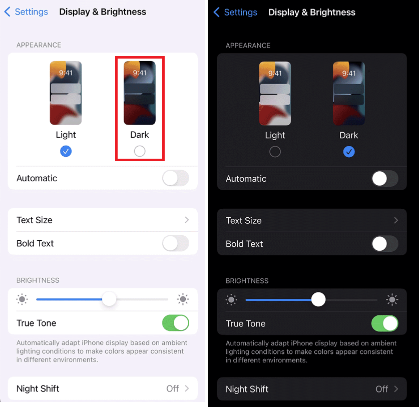 Turn On Dark Mode on Google Podcasts on iPhone