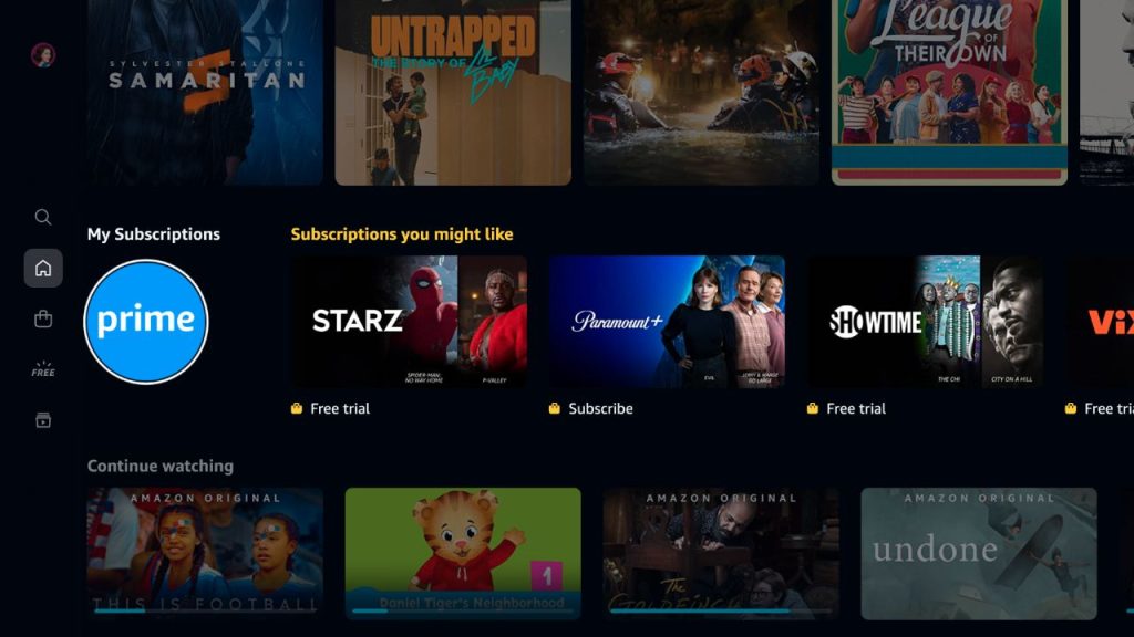 Amazon Prime Video on Android TV