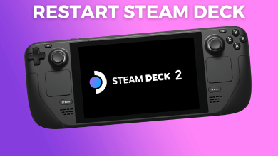 Restart Steam Deck