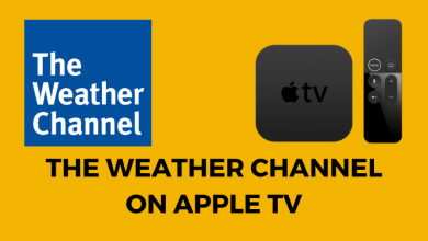 The Weather Channel on Apple TV