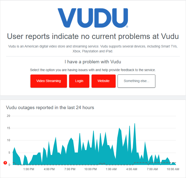 Check Vudu Server if Vudu Not Working on Roku