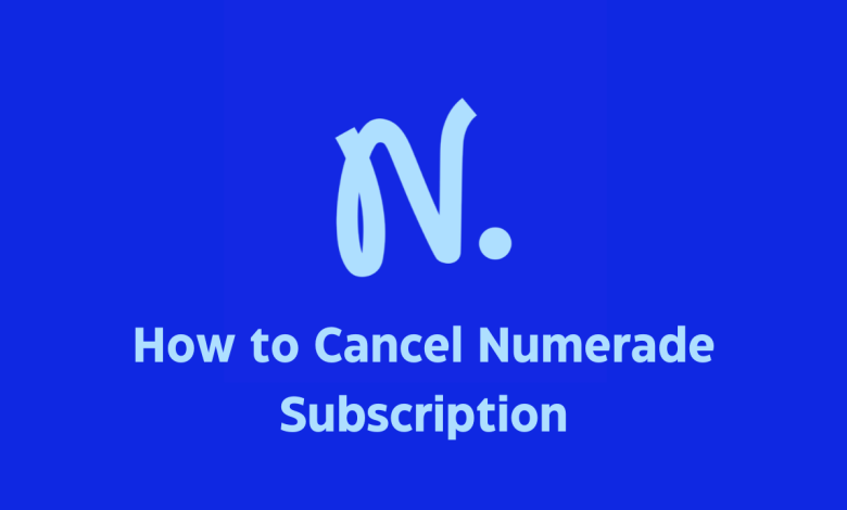 How to cancel Numerade subscription