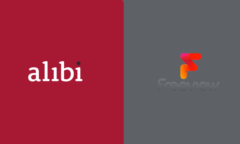 is Alibi on Freeview