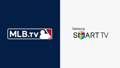 MLB on Samsung smart TV