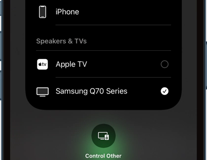 Chose your Samsung smart TV