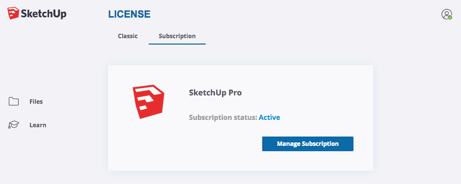 Click Manage Subscription