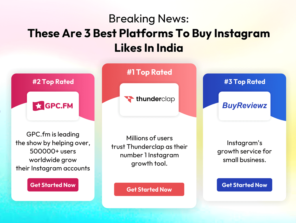 Buy Instagram Likes India