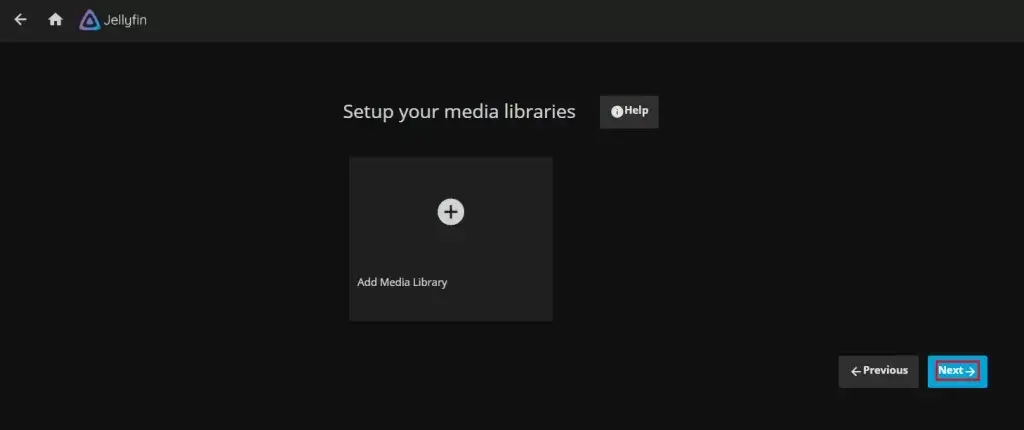 upload your media files on your Jellyfin server