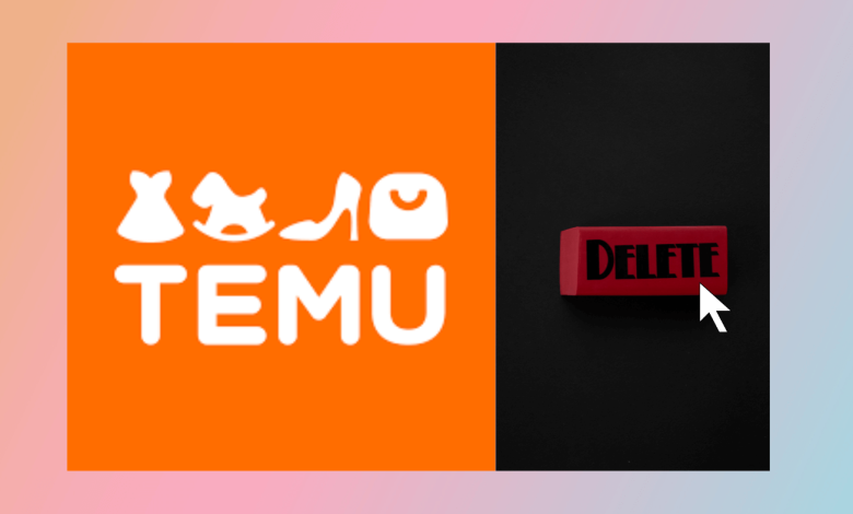 Delete-temu-account-feature