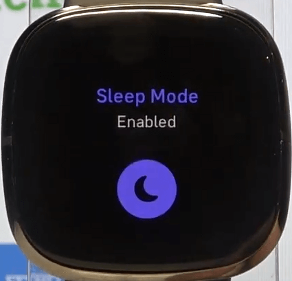 Fitbit Sleep Mode