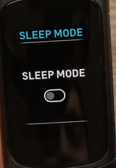 enable or disable the sleep mode.