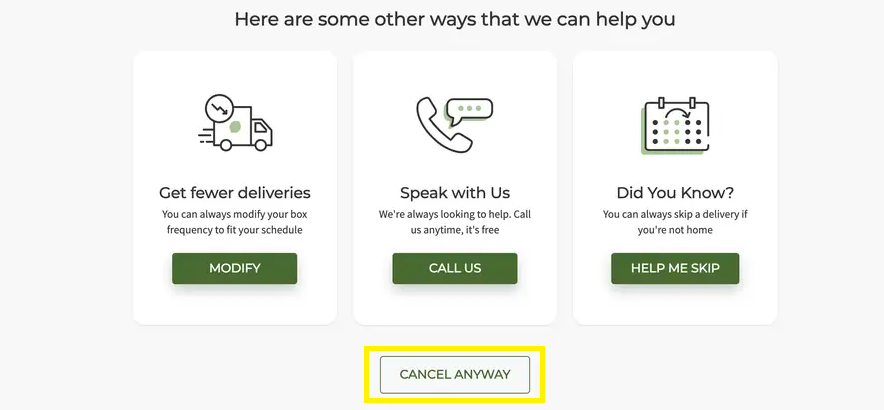 HOW TO CANCEL HELLOFRESH PLAN