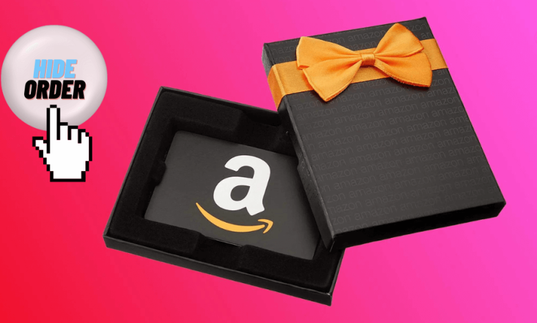 Hide Amazon order - Feature