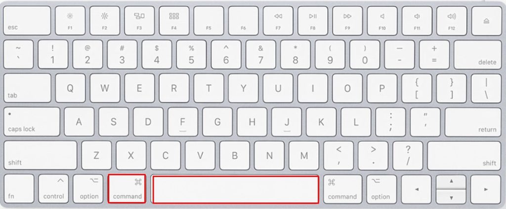 Mac keyboard shortcut