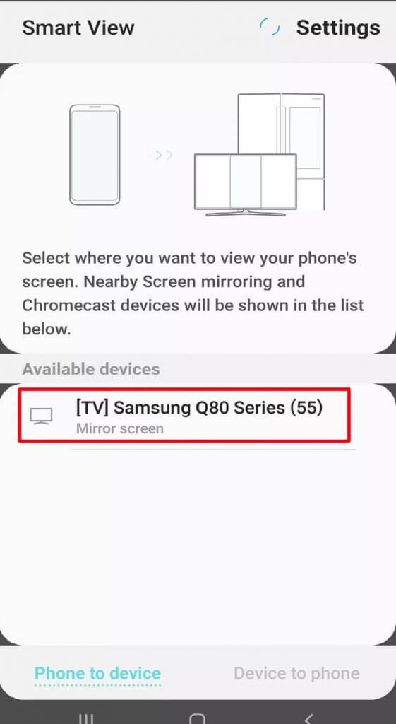 Choose your Samsung TV