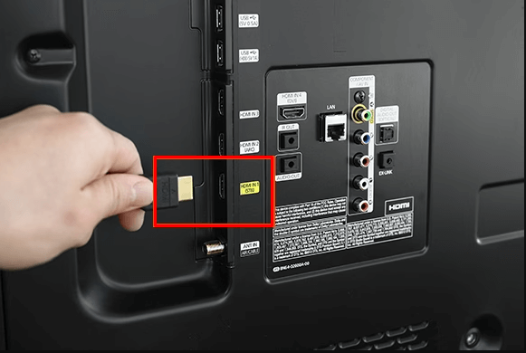 Check the HDMI Cable Connection