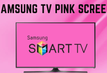 Samsung TV Pink Screen