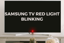 Samsung TV Red Light Blinking
