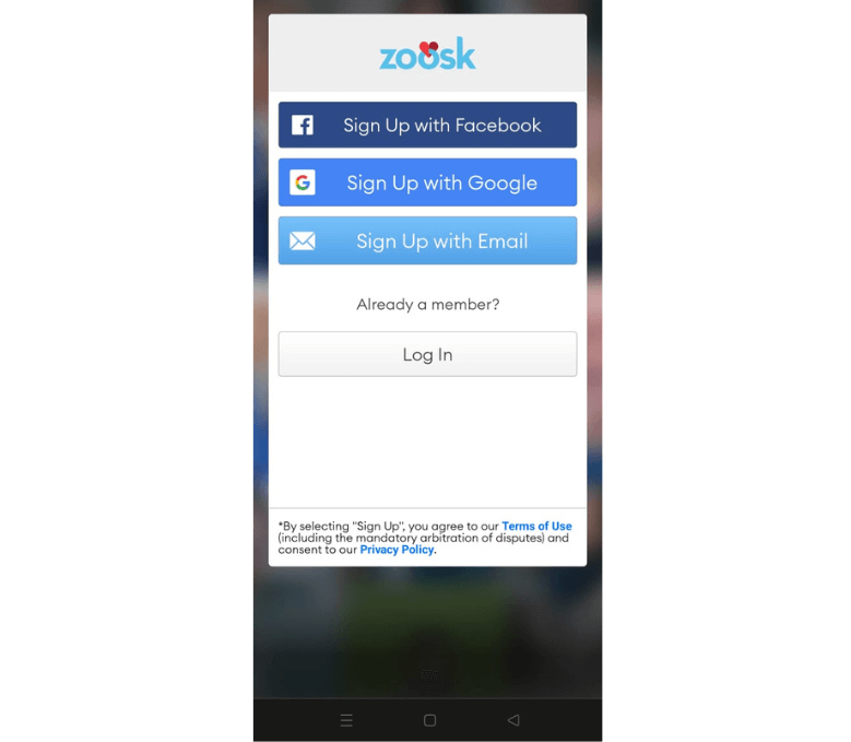 Zoosk seniors free trial- Sign up your account