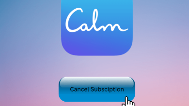 cancel calm subscription- feature