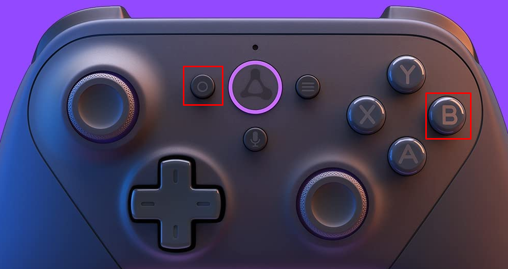 Enable Bluetooth on controller.