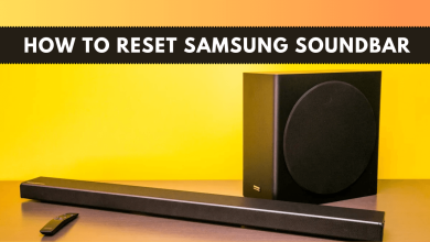 Reset your Samsung sound bar.