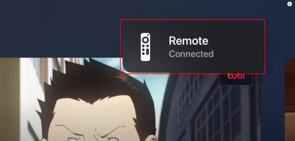 Wait until your Remote is connected.