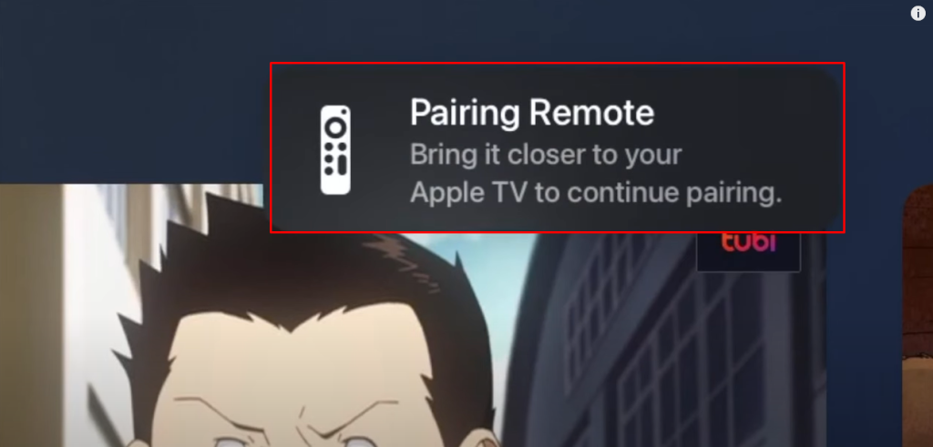 Place the remote closer to your Apple TV.
