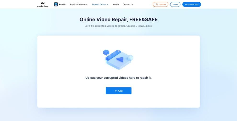repairit video repair online