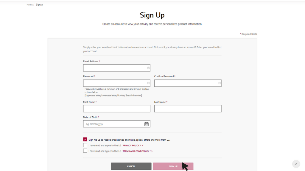 lg-tv-developer-mode-sign-up-page