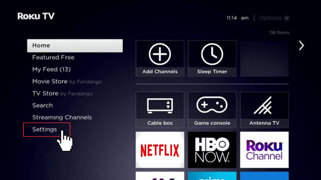 parental-control-on-roku-Settings