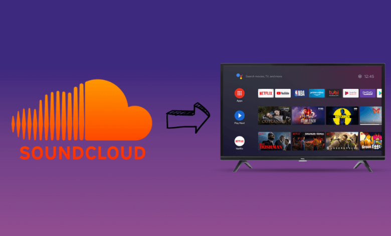 soundcloud on android TV - feature image