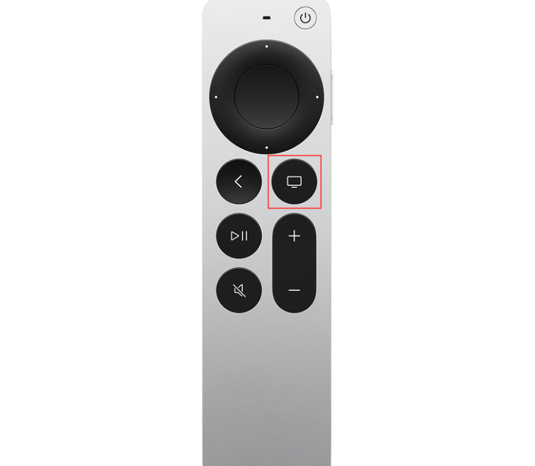 Tap on the Home button on the remote