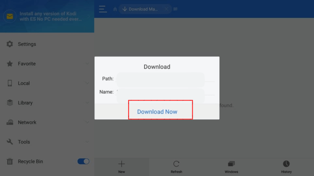 Tap on Download Now button