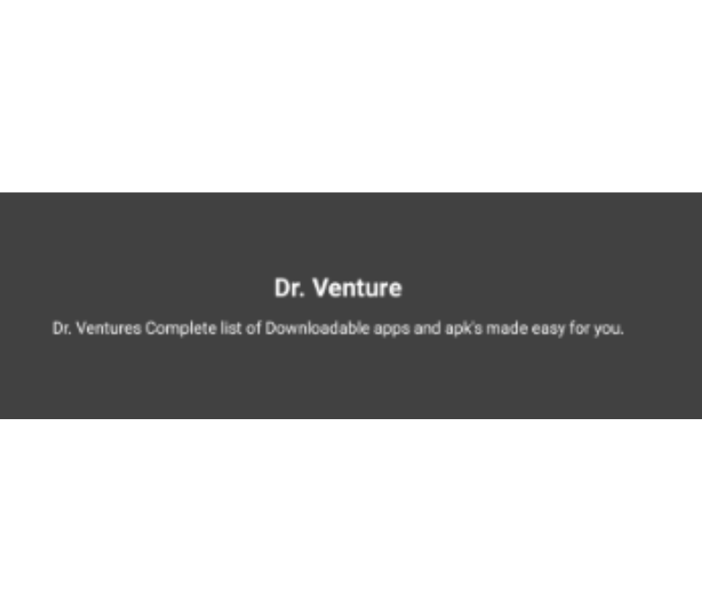  Dr. Venture -Best FileLinked Codes for Firestick