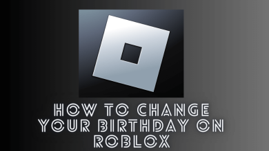Change birthday on Roblox -feature