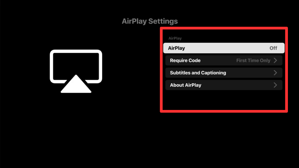 Enable Airplay on Samsung TV