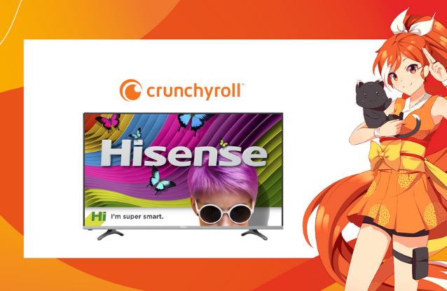 Crunchyroll Hisense TV