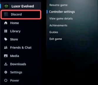 select Discord app from the list