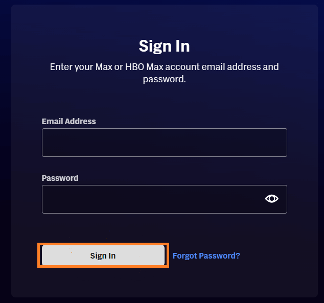 Click on Sign in Option