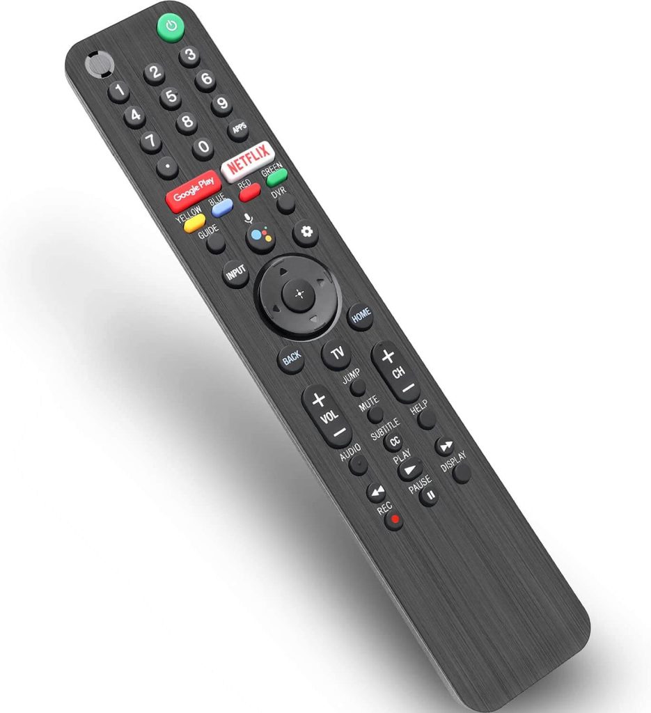 Press Netflix on the Sony TV remote